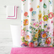 Flower Shower Shower Curtain